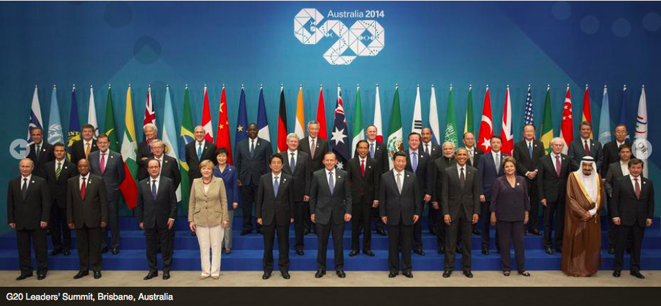 g20 summit 2014 brisbane australia